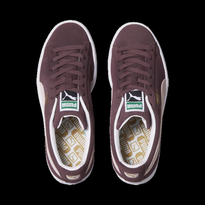 Puma På Tilbud Støvete Plommeøy Rosa-hvit Semsket Skinn Klassiske Xxi Joggesko For Kvinner