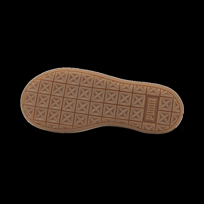 Puma På Tilbud Super Sitron-marshmallow-gum 3 Semsket Skinn Mayu Up Joggesko For Kvinner