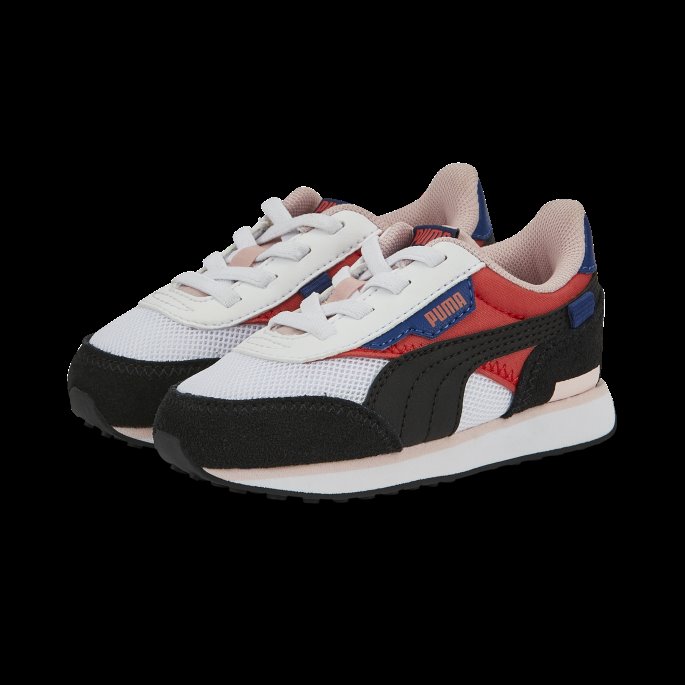 Future Rider Splash Ac Babysko Puma På Tilbud Laks-hvit-svart