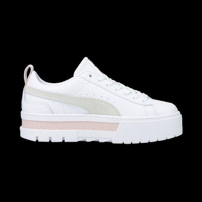 Mayze Joggesko For Kvinner Hvit-marshmallow Puma På Salg