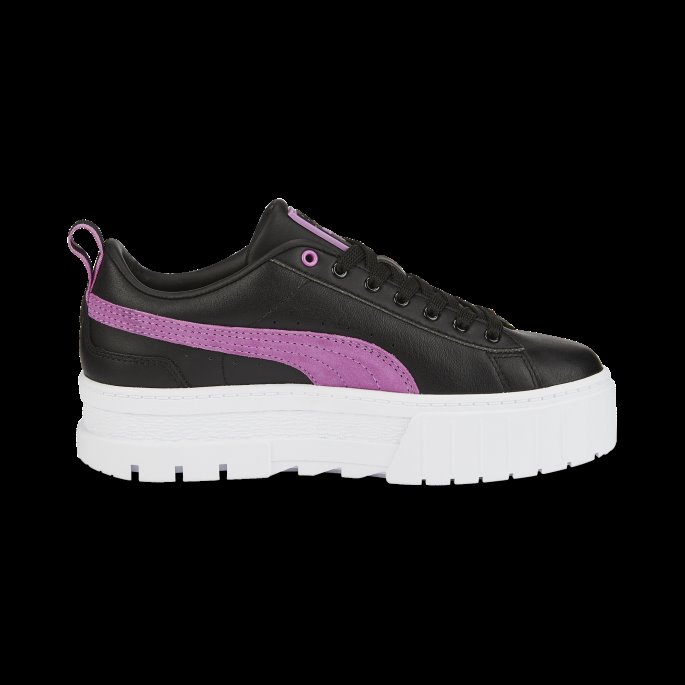 Puma På Tilbud Svart-lilla Pop Mayze Joggesko For Kvinner