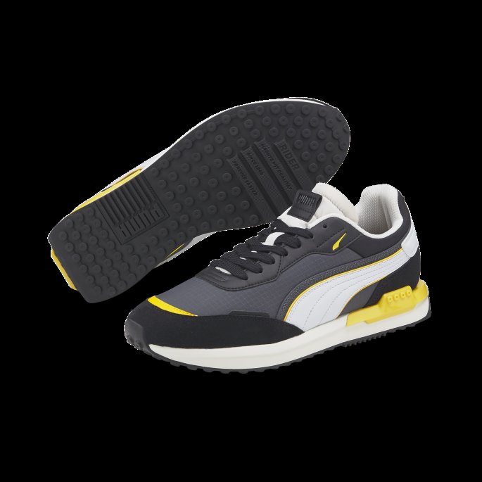 Puma På Salg City Rider Elektriske Trenere Black-ebony-nimbus Cloud