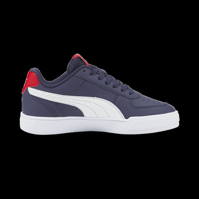 Peacoat-white-high Risk Red Caven Ungdomstrenere Puma På Salg