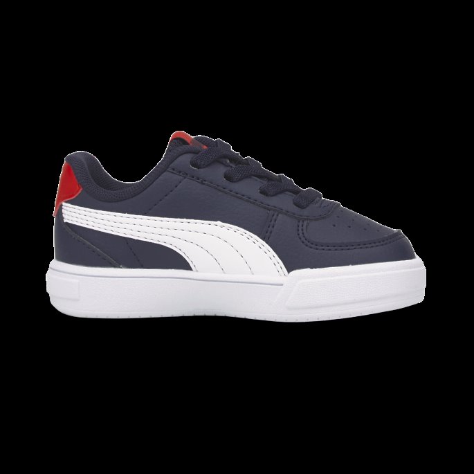 Peacoat-white-high Risk Rød Puma På Tilbud Caven Ac Babysko