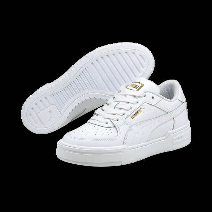 Ca Pro Klassiske Store Barnesko Puma På Tilbud Hvit