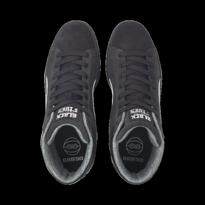 Black Fives Semsket Herre Joggesko Puma På Tilbud Phantom Black-white