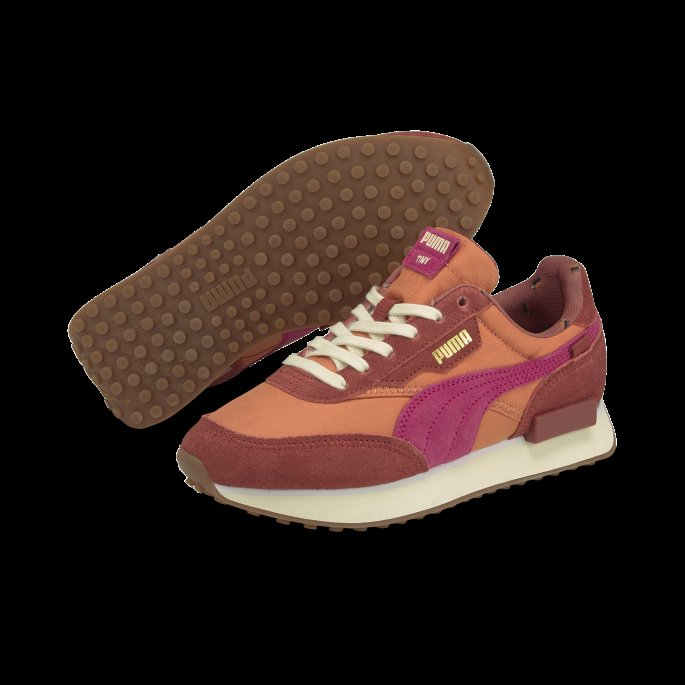 Puma På Tilbud X Tinycottons Future Rider Store Barn Okseskinn-fasan