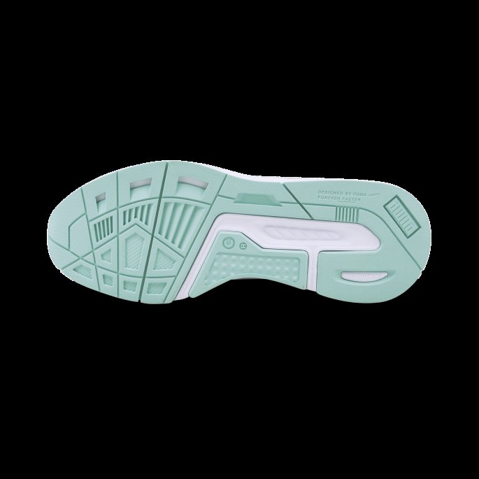 Mirage Sport Glow Dame Joggesko Puma På Tilbud Hvit-eggskall Blå