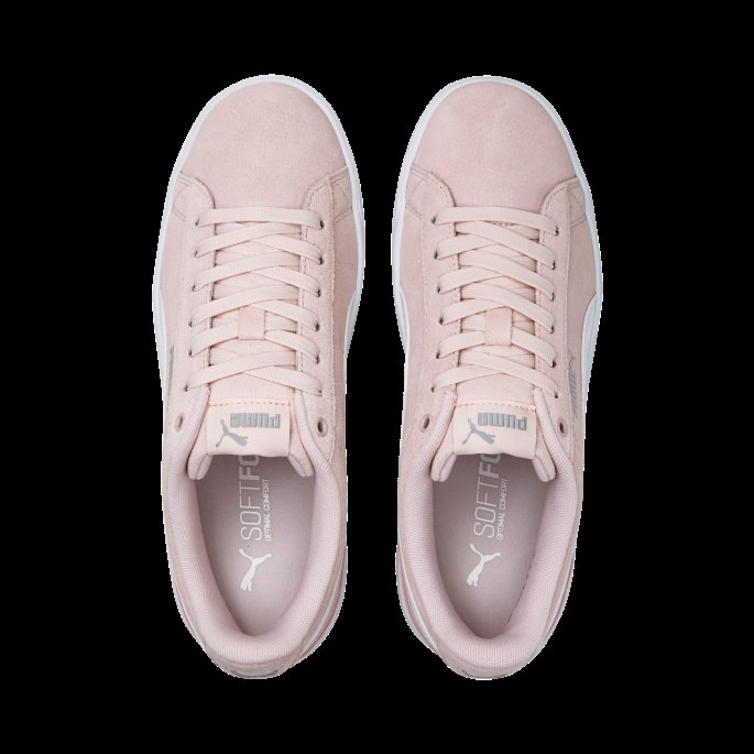 Vikky V3 Damesko Kritt Rosa-hvit-sølv Puma På Tilbud