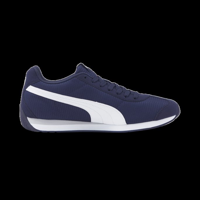 Peacoat-white Puma På Tilbud Turin 3 Trenere