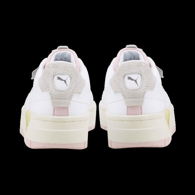 Puma På Tilbud Cali Dream Dame Joggesko Hvit-marshmallow-kritt Rosa