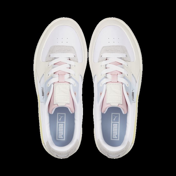 Puma På Tilbud Cali Dream Dame Joggesko Hvit-marshmallow-kritt Rosa
