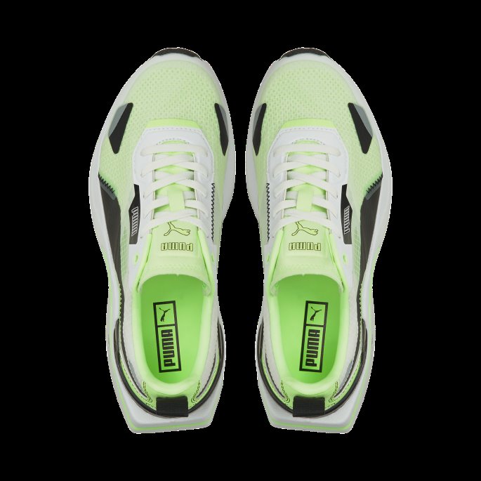 Hvit-fizzy Lime Kosmo Rider Kvinners Trenere Puma På Tilbud