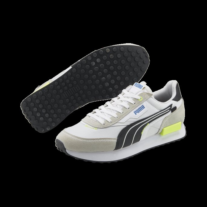 Puma På Salg Fremtidig Rytter Fordrevne Trenere Hvit-svart-bluemazing