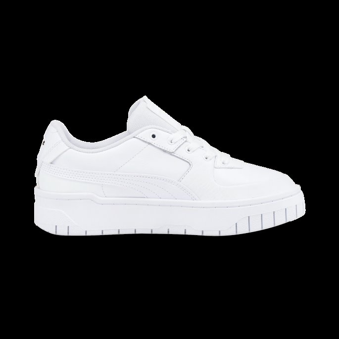 Hvit Cali Dream Leather Dame Joggesko Puma På Salg