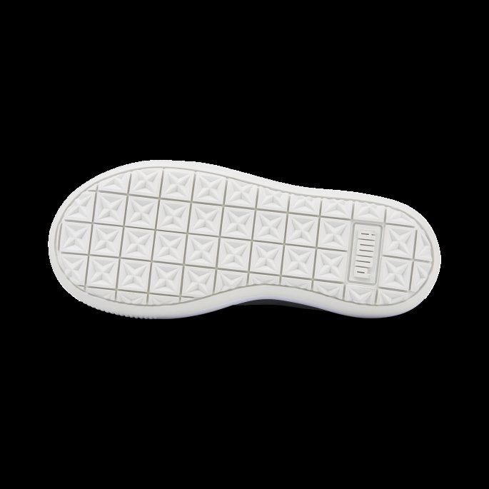Ibenholt-hvit-nimbus Cloud Puma På Tilbud Semsket Mayu Canvas Sneaker