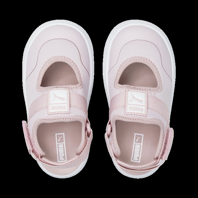 Light-flex Sommer Babysko Kritt Rosa-hvit Puma På Tilbud