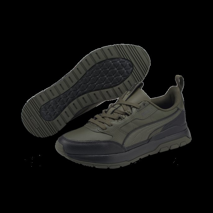 R78 Trek Skinn Joggesko Puma På Tilbud Forest Night-forest Night