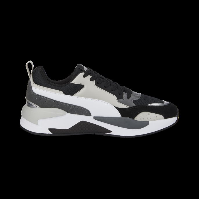 X-ray2 Square Sd Treningssko Svart-fiolett-castlerock-sølv Puma På Salg