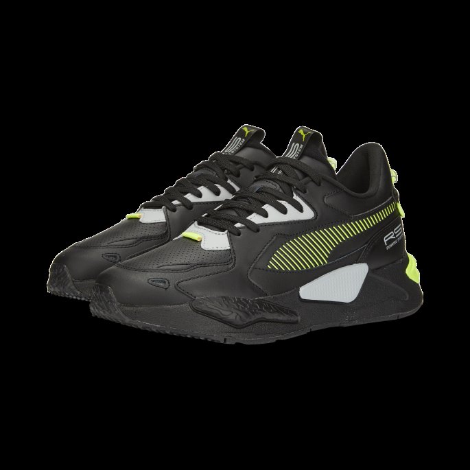 Rs-z Lth Trenere Puma På Tilbud Svart-lime Squeeze