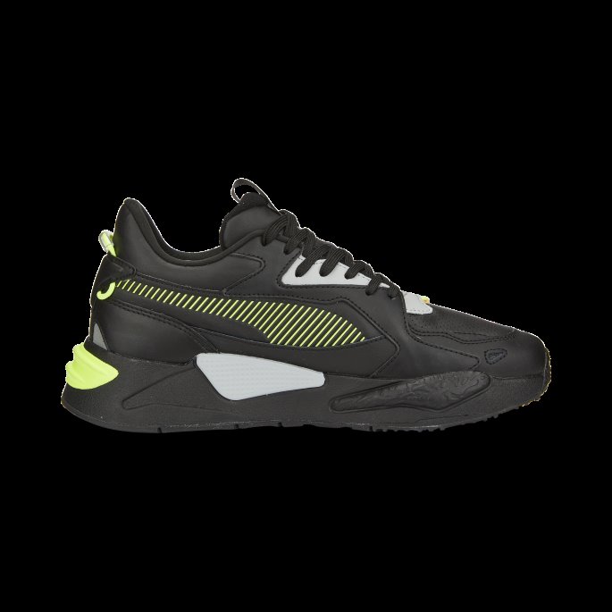 Black-lime Squeeze Rs-z Lth Trenere Puma På Tilbud