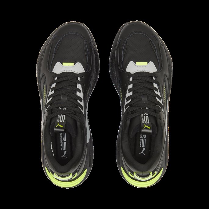 Black-lime Squeeze Rs-z Lth Trenere Puma På Tilbud