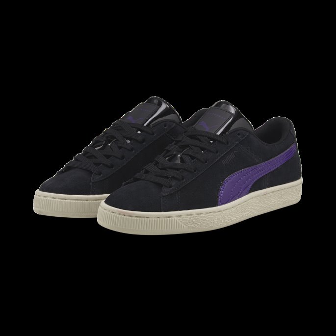 Black-heliotrope Puma På Tilbud X Batman Catwoman Semsket Klassiske Joggesko For Kvinner