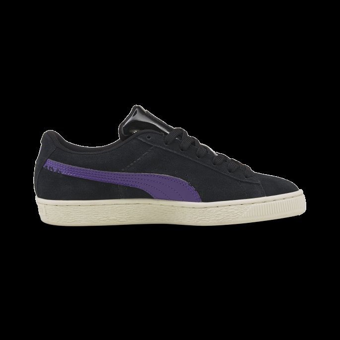 Puma På Tilbud X Batman Catwoman Semsket Skinn Klassiske Joggesko For Kvinner Black-heliotrope
