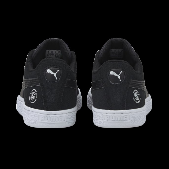 Puma På Tilbud Semsket Skinn Re:style Svart-hvit