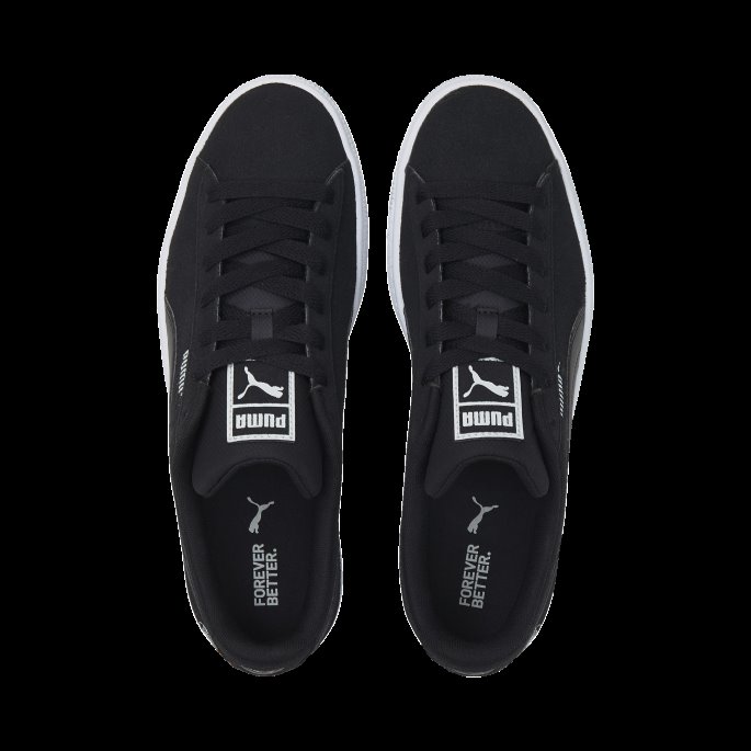 Puma På Tilbud Semsket Skinn Re:style Svart-hvit