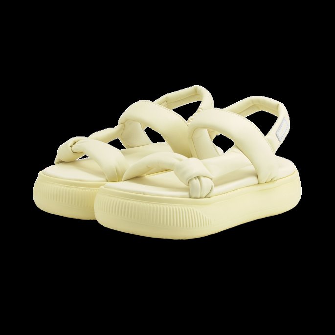 Anis Blomst-hvit Semsket Skinn Mayu Sommer Damesandaler Puma På Salg