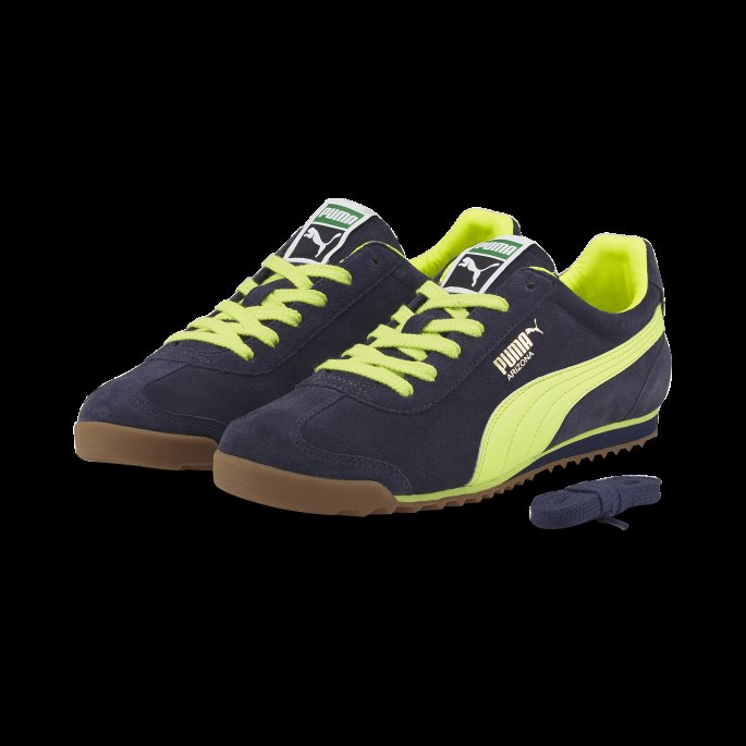 Arizona Og Sneakers Peacoat-gul Alert-gum Puma På Tilbud
