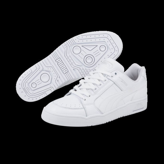 Puma På Tilbud Slipstream Lo Sneakers Hvit-grå Fiolett