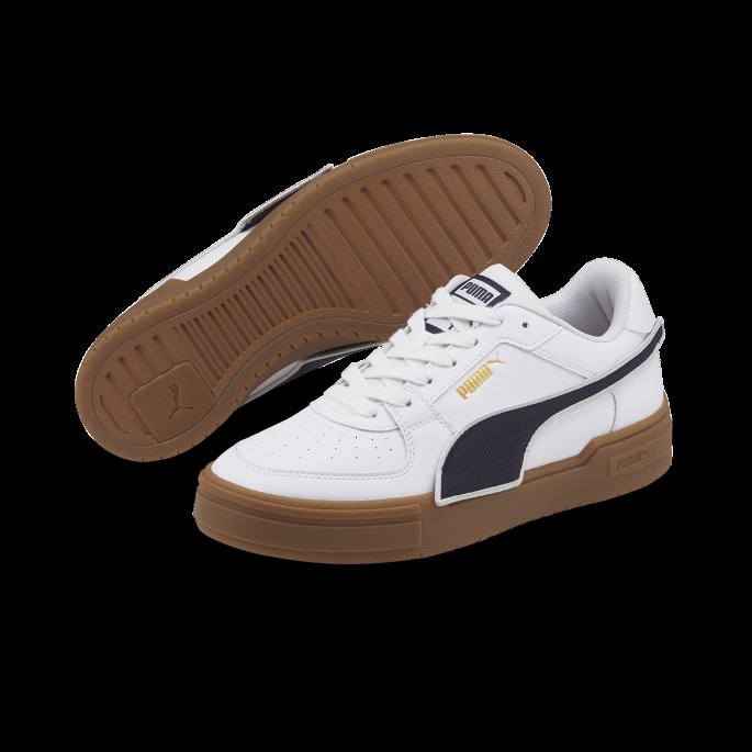 Hvit-nye Marine-gum Ca Pro Embd Joggesko Puma På Tilbud