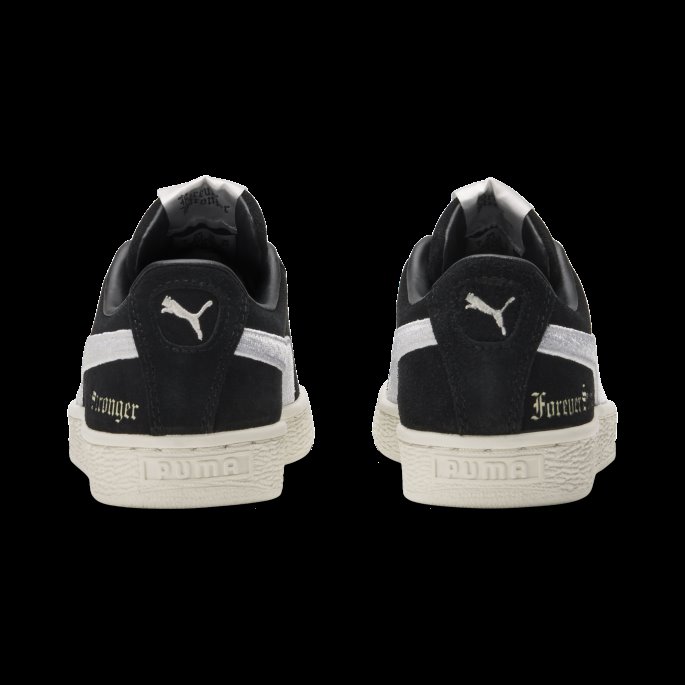 Svart-hvisker Hvit Puma På Salg For Alltid Sterkere Semsket Sneakers Store Barn