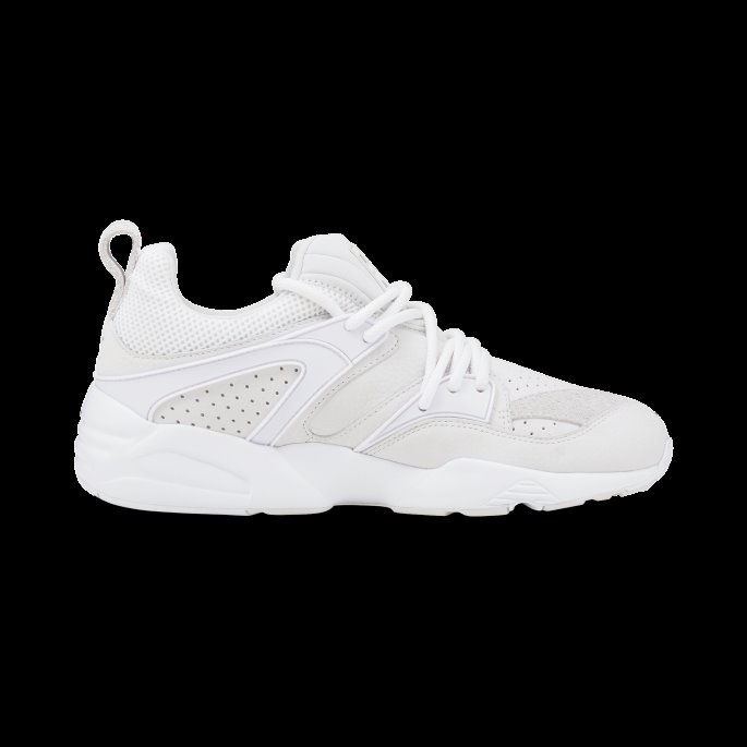 Hvit-nimbus Cloud-team Gull Puma På Salg Blaze Of Glory Premium Joggesko