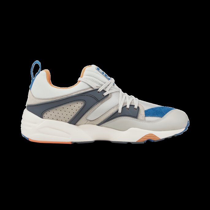 Puma På Tilbud Blaze Of Glory Retro Joggesko Grå Fiolett-havn Tåkeblå