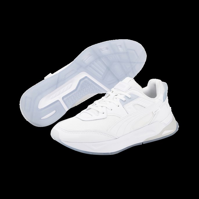 Hvit-grå Fiolett Mirage Sport Kontrast Unisex Joggesko Puma På Tilbud