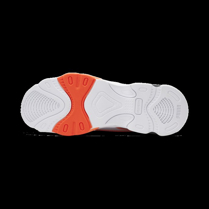 Puma På Tilbud Nyc Rs-connect Joggesko Hvit-oransje Glød-elfenben Glød