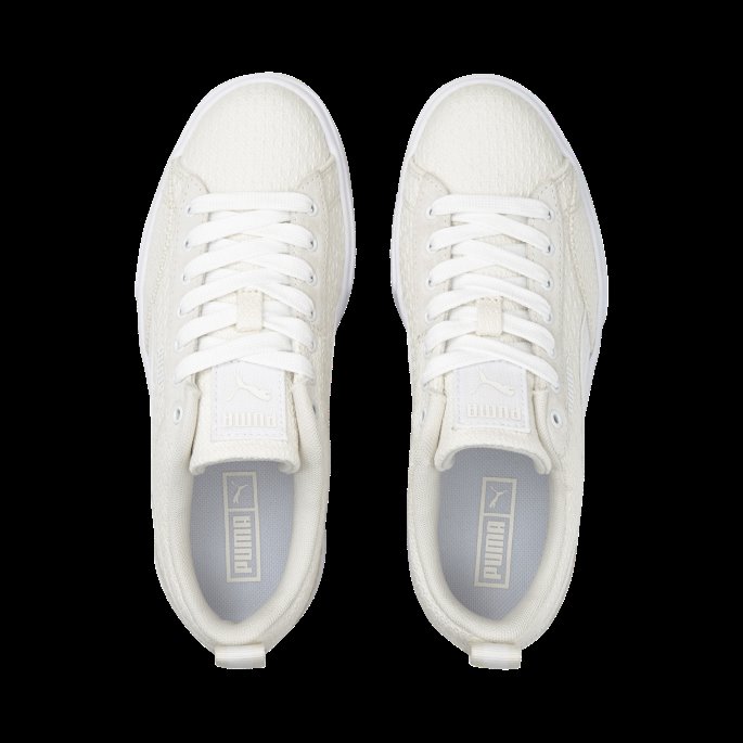 Whisper White Mayze Patchwork Dame Joggesko Puma På Tilbud