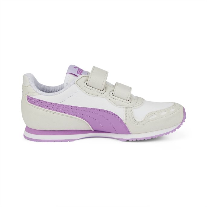 Puma På Salg Hvit-lilla Pop-nimbus Cloud Cabana Racer Sl 20 V Barnesko
