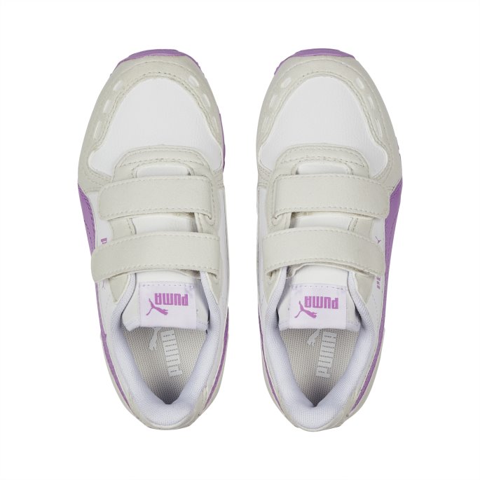 Puma På Salg Hvit-lilla Pop-nimbus Cloud Cabana Racer Sl 20 V Barnesko