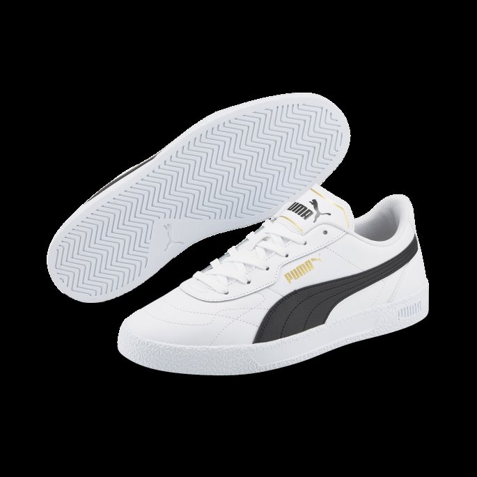 Club Zone Trainers Puma På Salg Hvit-svart-laggull