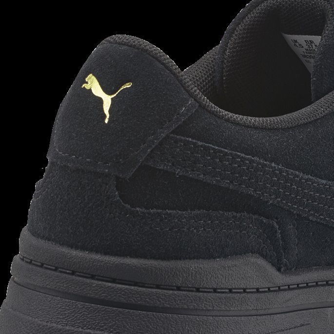 Puma På Tilbud Mayze Stack Semsket Dame Joggesko Svart