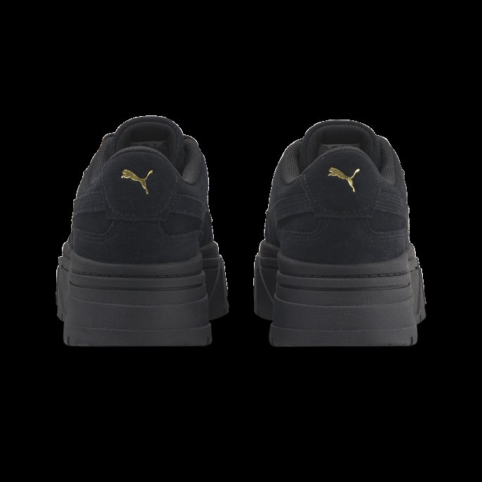 Puma På Tilbud Mayze Stack Semsket Sneakers Dame Svart
