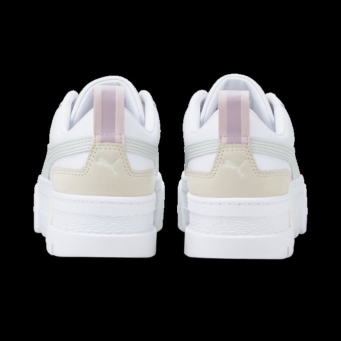 Mayze Luxe Dame Joggesko Puma På Tilbud Hvit-berørt