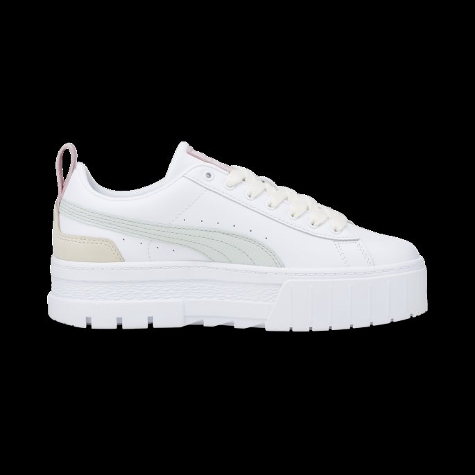 Mayze Luxe Dame Joggesko Puma På Tilbud Hvit-berørt