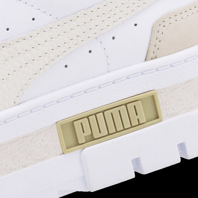 Hvit-bleke Khaki Mayze Luksus Joggesko For Kvinner Puma På Tilbud