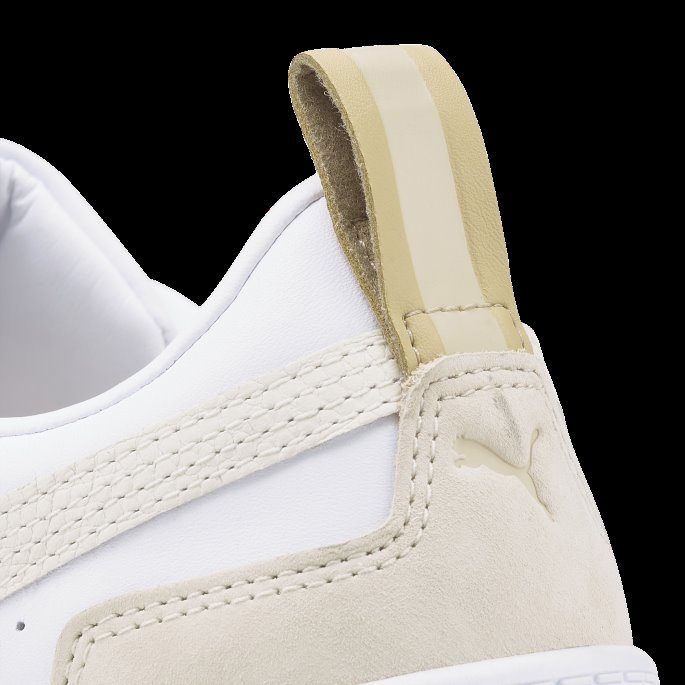 Puma På Tilbud Hvit-blek Khaki Mayze Luxe Damesko