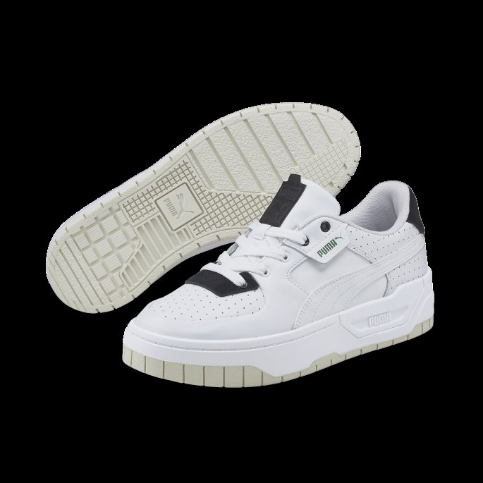 Hvit-marshmallow-svart Cali Dream Heritage Dame Joggesko Puma På Salg